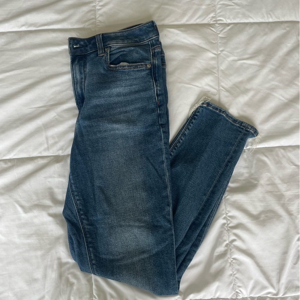 American Eagle Outfitters Blue Straight Jeans